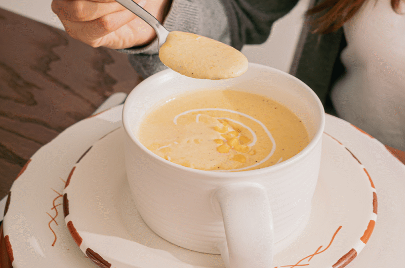 Crema de elote