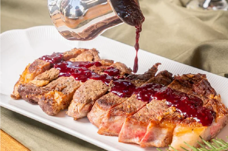 Gravy de Zarzamora y Vino Tinto