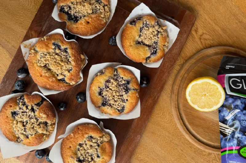 Blueberry muffins